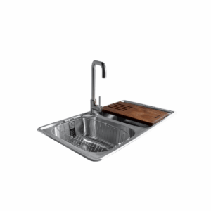 KELEGO 1 Tarja de Empotrar equipada, con monomando