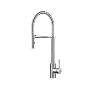 KSS1220 Llave Monomando de Acero Inox 304 Cuello flexible