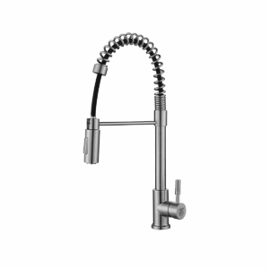 KSS1230 Llave Monomando de Cuello Flexible Doble Función de Acero Inox 304