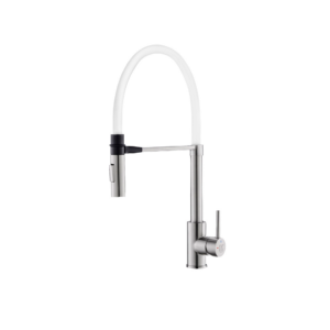 KSS1265-WH Llave Monomando para Cocina cuello flexible