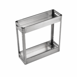 Botellero panelable y cierre suave de 2 niveles SS-KAB8015