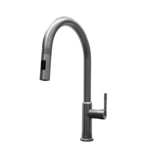 Monomando KF54001-BG para Cocina de Acero Inoxidable 304 con Cuerpo Giratorio