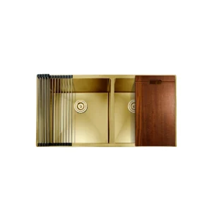 Tarja KHD3719A-GD Cuadra equipada de Doble Tina Gold