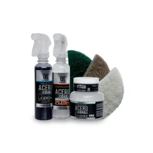 Kit de Limpieza Acero Inoxidable y Cuarzo