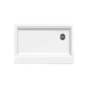 Tarja KQSF3322A-WH Cuarzo equipada con faldón una tina color blanco