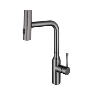 Monomando extraible para Cocina efecto cascada KSS2141-BG