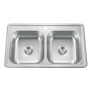 GoLITE 3 Set tarja básica para Empotrar con mezcladora 8"
