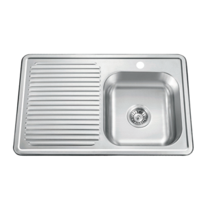GoLITE 1 Set tarja básica para Empotrar con escurridor izquierdo o derecho con mezcladora 8"