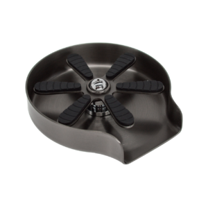Glass Rinser de Acero Inoxidable acabado Black