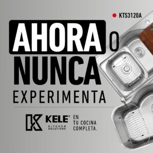 Paquete Especial "Ahora o Nunca" KELE – Tarja, Grifería y Organizador Oculto