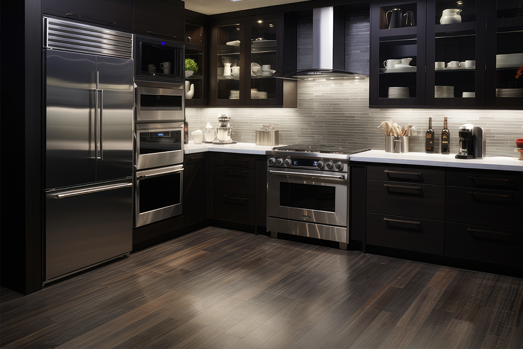 Las cocinas integrales se destacan como una opción perfecta para espacios amplios, combinando funcionalidad y estilo para lograr un entorno organizado. 
